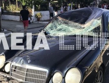 Ηλεία: Άλογο έπεσε με φόρα πάνω σε όχημα με έγκυο! - Νεκρό το ζώο, στο νοσοκομείο η γυναίκα (φωτό)